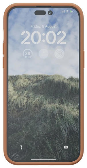 Njord Genuine Leather Case iPhone 14 Pro Max, Cognac2