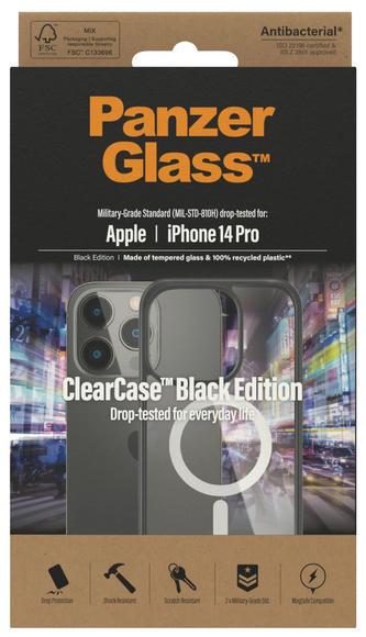 PanzerGlass™ ClearCase iPhone 14 Pro MagSafe2