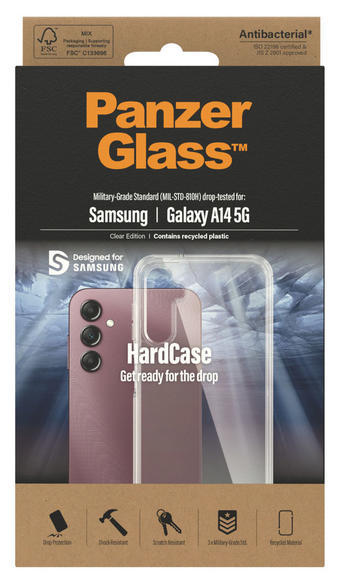 PanzerGlass™ HardCase Samsung A14 5G Clear2