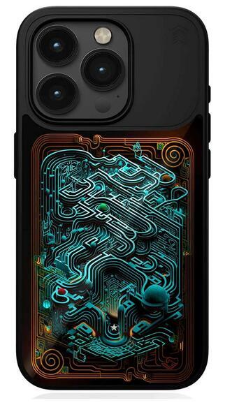 STM Reveal Warm MagSafe Case iPhone 15, Black2