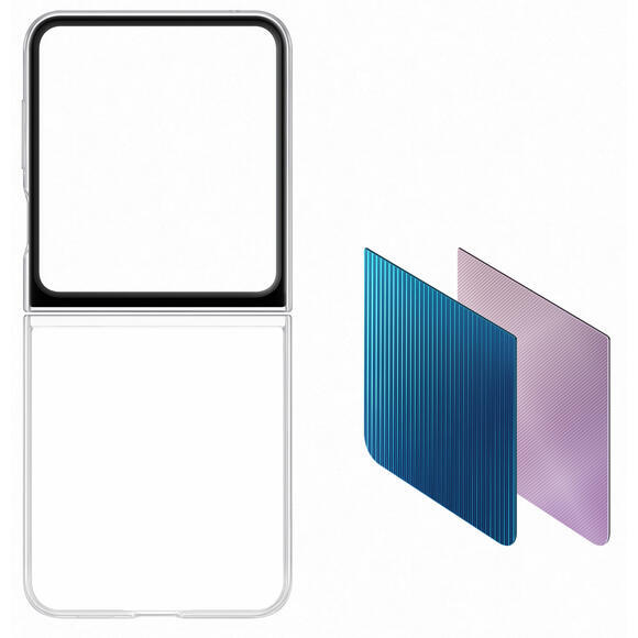 Samsung FlipSuit Case Z Flip 5, Transparent2