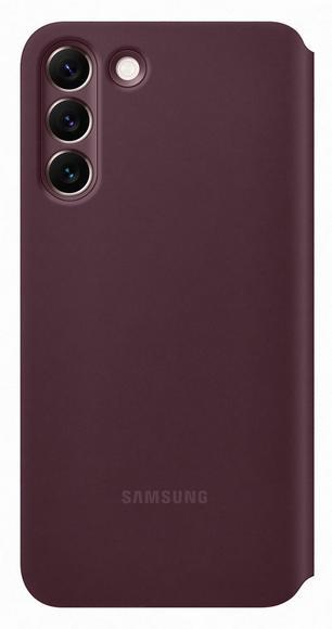 Samsung Smart Clear View Cover S22+, Burgundy2