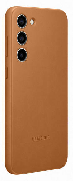 Samsung Leather Case Galaxy S23+, Brown2