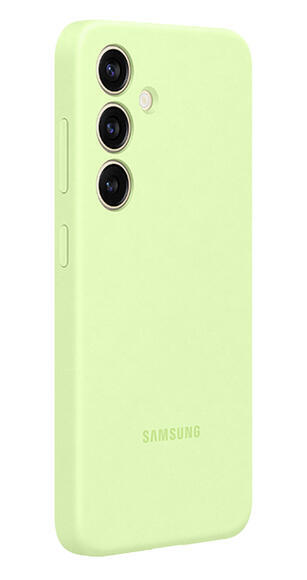 Samsung Silicone Case Galaxy S24, Light Green2