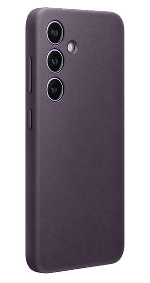 Samsung Vegan Leather Case Galaxy S24, Dark Violet2