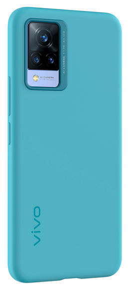 Vivo V21 5G Silicone Cover, Light Blue2