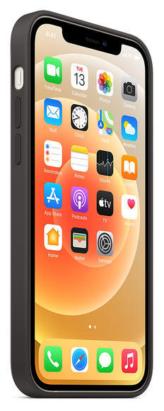 iPhone 12|12 Pro Silicone Case MagSafe Black2
