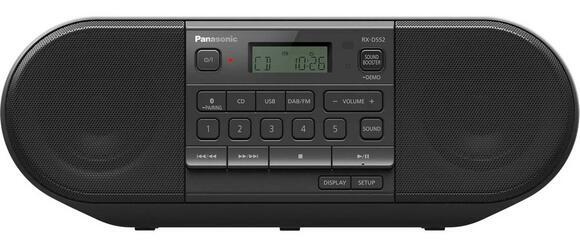 Panasonic RX-D552E- Radio s CD  černý2