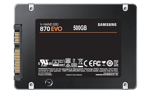 Samsung 870 EVO 2.5"  500GB2