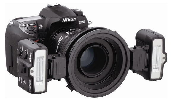 Nikon makro zábleskový kit SB-R1 (bez SU-800)2