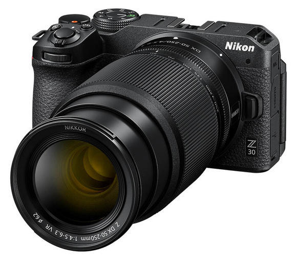 Nikon Z30 + 16–50 + 50–250 VR2