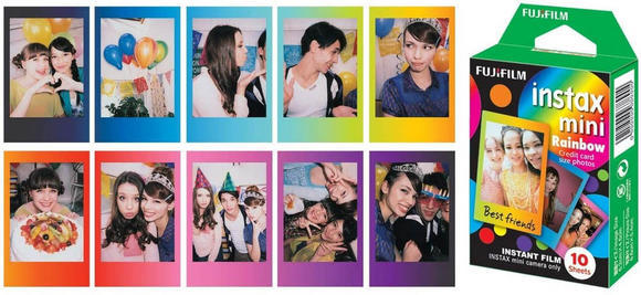 Fujifilm Instax mini Rainbow rámeček 10 ks fotek2