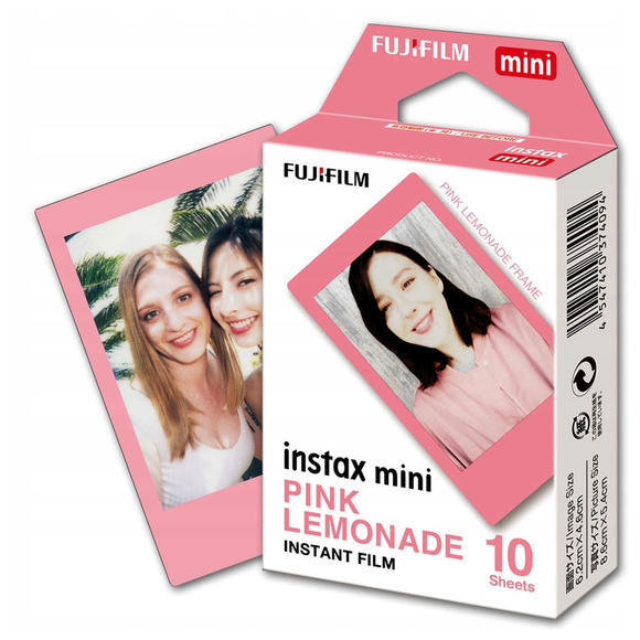 Fujifilm Instax mini pink lemonade 10 ks fotek2