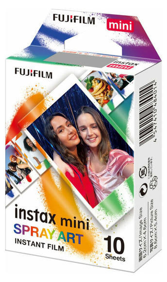 Fujifilm Instax Mini Film Spray Art WW 12
