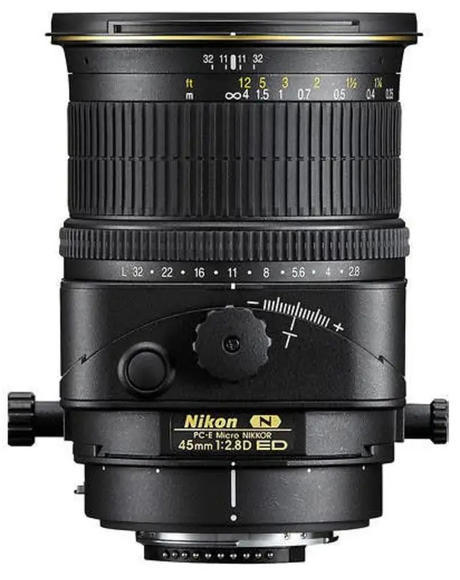 Nikon 45mm F2.8D ED PC-E micro2