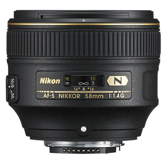 Nikon 58 mm F1.4G AF-S2