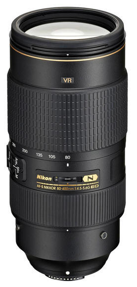 Nikon 80-400 mm F4,5 - 5,6G AF-S VR ED2