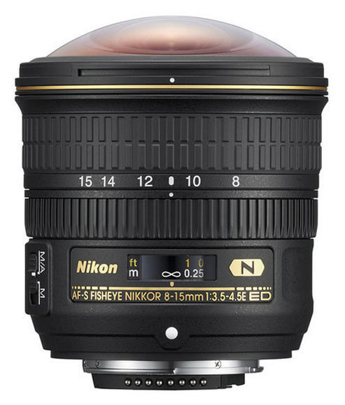 Nikon 8-15 mm F3.5-4.5E ED AF-S FISHEYE2