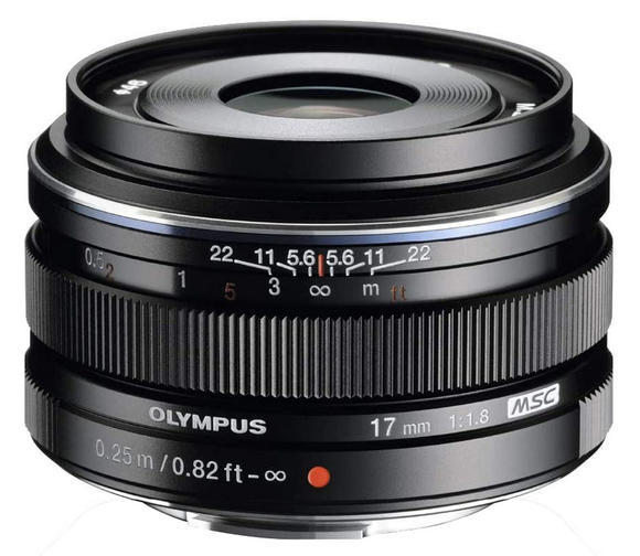 Olympus objektiv 17 mm f1.8 black2