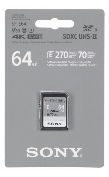 Sony SDXC UHS-II 64GB SFE64.AE2