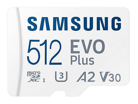 Samsung micro SDXC 512 GB EVO Plus + SD adaptér2
