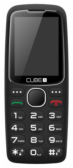 CUBE1 S300 senior tlačítkový telefon - Black2