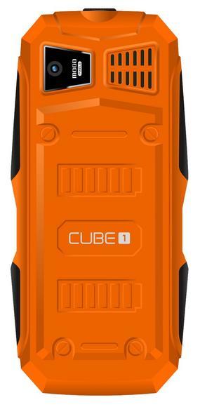 CUBE1 X100 odolný tlačítkový telefon - Orange2