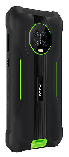OSCAL S60Pro 4 + 32 GB Black/Green2