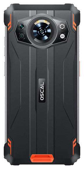 OSCAL S80 6 + 128 GB Oranžová2