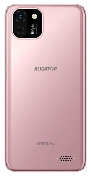 Aligator S5550 Duo SENIOR 16GB RoseGold2