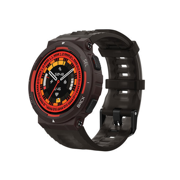 Amazfit Active Edge chytré hodinky, Lava Black2