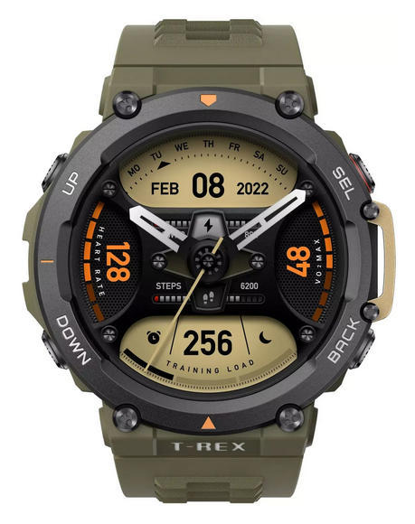 Amazfit T-Rex 2 chytré hodinky, Wild Green2