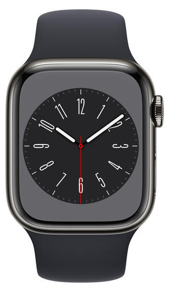 Apple Watch S8 Cell 41mm Graphite Steel, Midnight 2