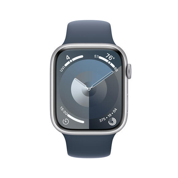 Apple Watch Series 9 45mm Silver, Blue SB, S/M2