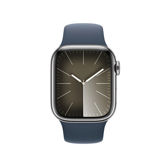 Apple Watch S9 Cell 41mm Silver Steel,Blue SB,S/M2
