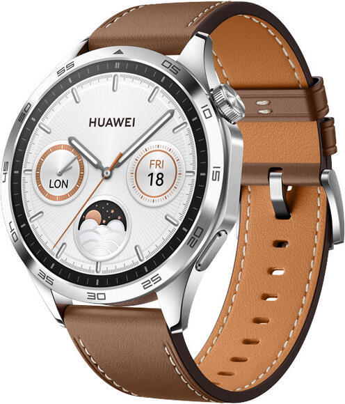Huawei Watch GT 4 46 mm Hnědá kůže2