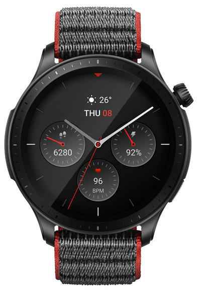 Amazfit GTR 4 chytré hodinky, Racetrack Grey nylon2