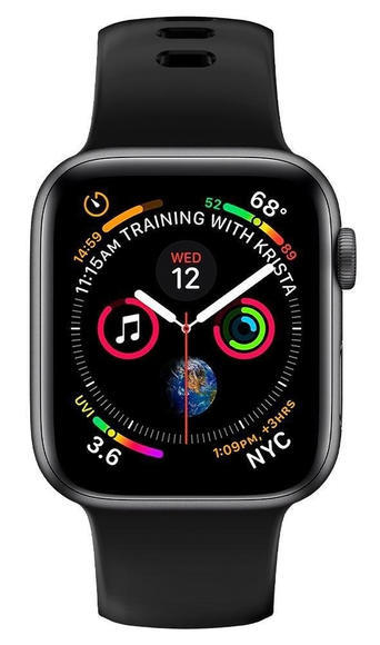 SPIGEN Silicone Fit Apple Watch 38/40/41mm, Black2