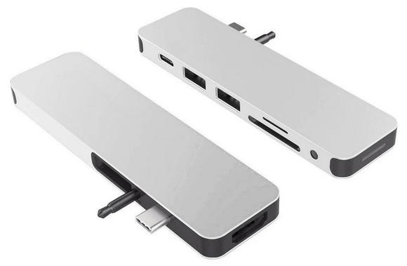 HyperDrive SOLO USB-C Hub MacBook & USB-C, Silver2
