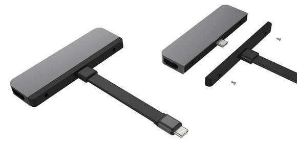 HyperDrive 6-in-1 USB-C Hub pro iPad Pro, Gray2