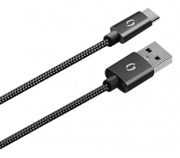 Aligator CL adaptér 3.4A, 2xUSB + USB-C kabel3