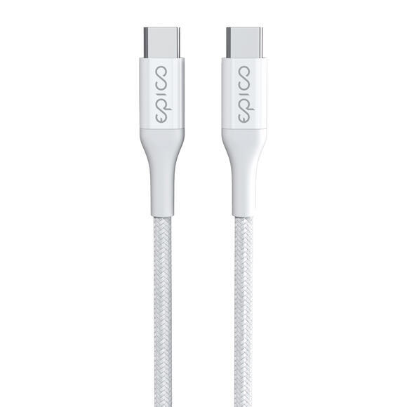 Epico GaN 65W Nabíječka USB-C+A+USB-C kabel Bílá3