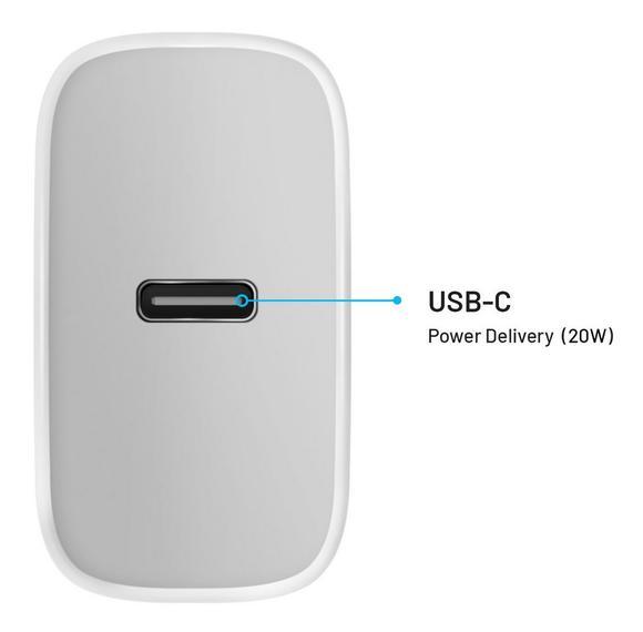 FIXED síťový nabíječ s USB-C výstupem, 20W, White3