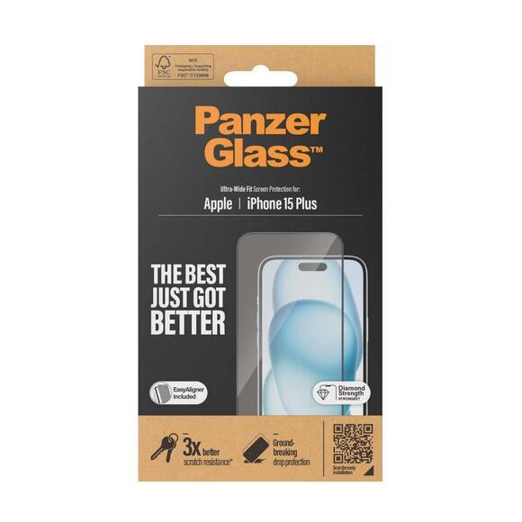 PanzerGlass Apple iPhone 15 Plus + aplikátor3