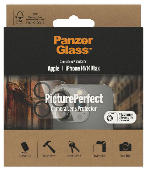 PanzerGlass™ ochr. sklo fotoaparátu iPhone 14/14 Plus3
