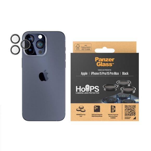 PanzerGlass HoOps iPhone 15 Pro/15 Pro Max Alu Black3
