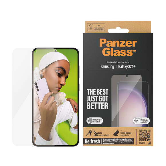 PanzerGlass Samsung Galaxy S24+ + aplikátor3