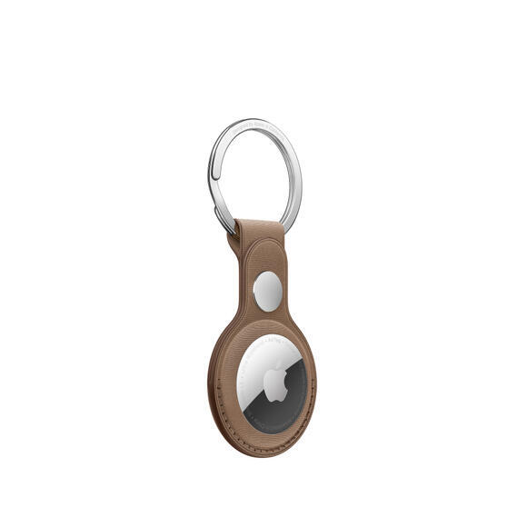 AirTag FineWoven Key Ring Taupe3