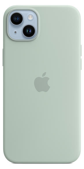 iPhone 14 Plus Silicone Case MagSafe - Succulent3