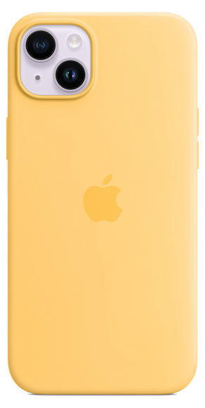 iPhone 14 Plus Silicone Case MagSafe - Sunglow3
